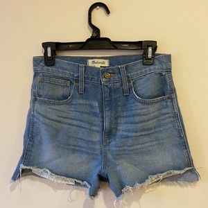 Madewell Denim Jean High-rise Shorts